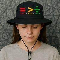 June 19th 1865 Equality Is Greater Than Division Bucket Hat