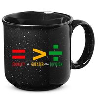 June 19th 1865 Equality Is Greater Than Division 15oz Campfire Ceramic Mug