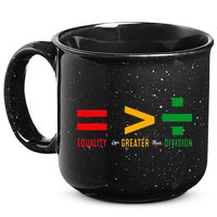 June 19th 1865 Equality Is Greater Than Division 15oz Campfire Ceramic Mug