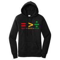 June 19th 1865 Equality Is Greater Than Division Women's Pullover Hoodie