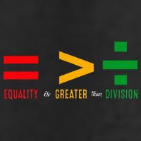 June 19th 1865 Equality Is Greater Than Division 25L Jumbo Tote