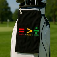 June 19th 1865 Equality Is Greater Than Division Golf Towel