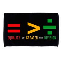 June 19th 1865 Equality Is Greater Than Division Microfiber Hand Towel