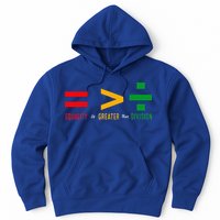 June 19th 1865 Equality Is Greater Than Division Hoodie
