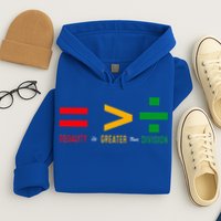 June 19th 1865 Equality Is Greater Than Division Hoodie