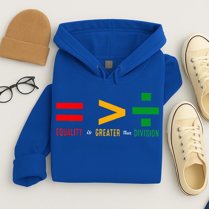 June 19th 1865 Equality Is Greater Than Division Hoodie
