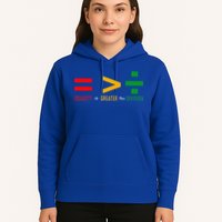 June 19th 1865 Equality Is Greater Than Division Hoodie
