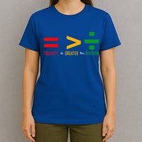 June 19th 1865 Equality Is Greater Than Division T-Shirt