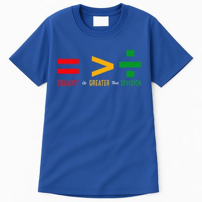 June 19th 1865 Equality Is Greater Than Division Tall T-Shirt