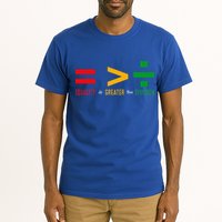 June 19th 1865 Equality Is Greater Than Division Tall T-Shirt