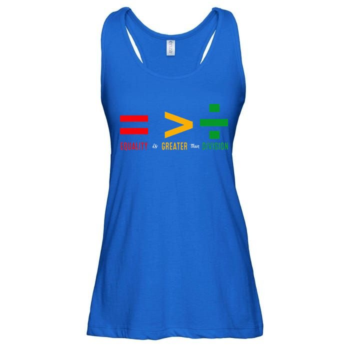 June 19th 1865 Equality Is Greater Than Division Ladies Essential Flowy Tank