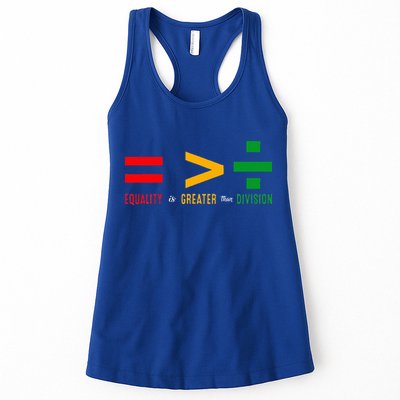 June 19th 1865 Equality Is Greater Than Division Womens Tank Top