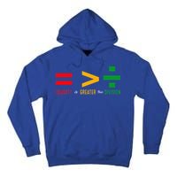 June 19th 1865 Equality Is Greater Than Division Tall Hoodie