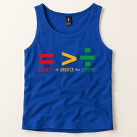 June 19th 1865 Equality Is Greater Than Division Tank Top