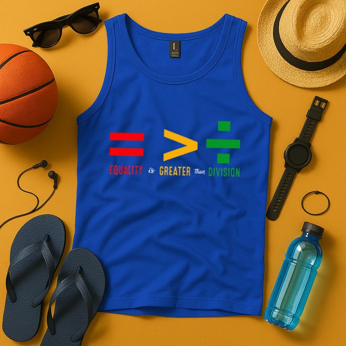 June 19th 1865 Equality Is Greater Than Division Tank Top