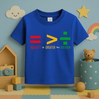 June 19th 1865 Equality Is Greater Than Division Toddler T-Shirt