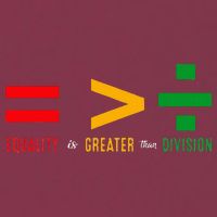June 19th 1865 Equality Is Greater Than Division 16oz Travel Tumbler