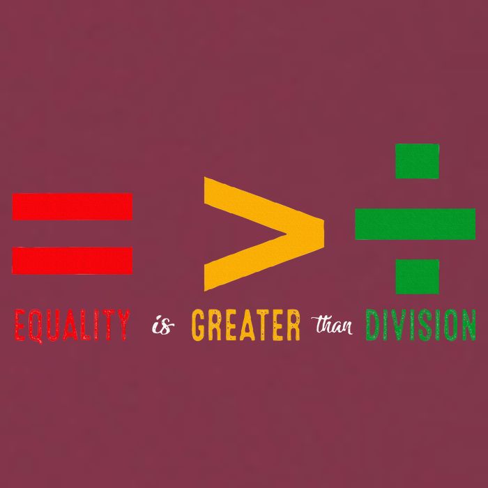 June 19th 1865 Equality Is Greater Than Division 16oz Travel Tumbler