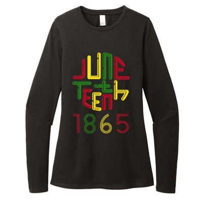 Juneteenth 1865 African American Celebrating Black Freedom Womens CVC Long Sleeve Shirt