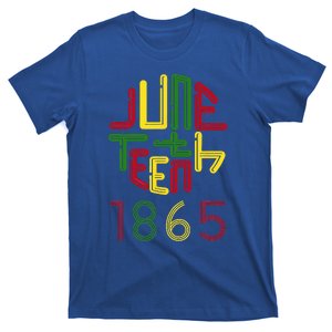 Juneteenth 1865 African American Celebrating Black Freedom T-Shirt