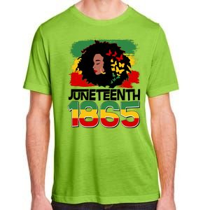 Juneteenth 1865 African American Black Woman Adult ChromaSoft Performance T-Shirt