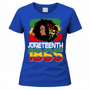 Juneteenth 1865 African American Black Woman Women's T-Shirt