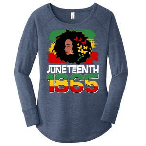 Juneteenth 1865 African American Black Woman Women's Perfect Tri Tunic Long Sleeve Shirt