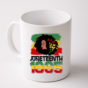 Juneteenth 1865 African American Black Woman Coffee Mug