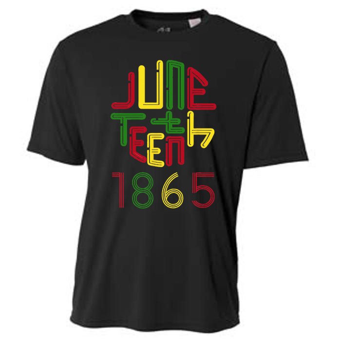 Juneteenth 1865 African American Celebrating Black Freedom Cooling Performance Crew T-Shirt