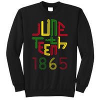 Juneteenth 1865 African American Celebrating Black Freedom Sweatshirt