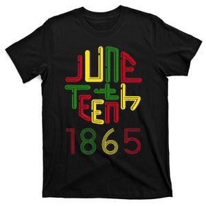 Juneteenth 1865 African American Celebrating Black Freedom T-Shirt