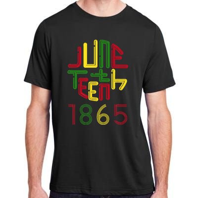 Juneteenth 1865 African American Celebrating Black Freedom Adult ChromaSoft Performance T-Shirt