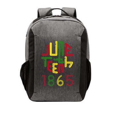 Juneteenth 1865 African American Celebrating Black Freedom Vector Backpack