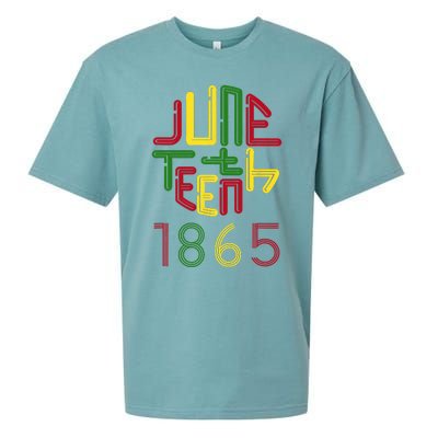 Juneteenth 1865 African American Celebrating Black Freedom Sueded Cloud Jersey T-Shirt