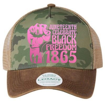 Juneteenth 1865 African American Pride Black Freedom Gift Legacy Tie Dye Trucker Hat