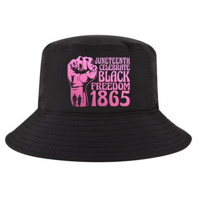 Juneteenth 1865 African American Pride Black Freedom Gift Cool Comfort Performance Bucket Hat