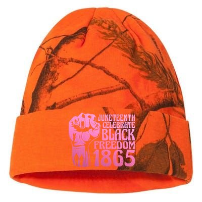 Juneteenth 1865 African American Pride Black Freedom Gift Kati Licensed 12" Camo Beanie