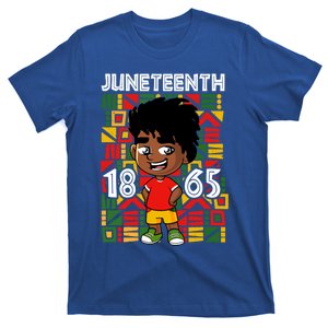 Juneteenth 1865 African Black King Melanin Proud Freedom Gift T-Shirt