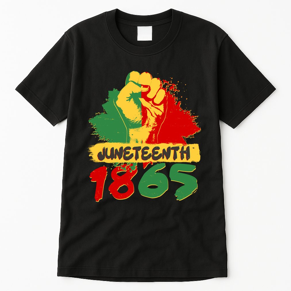 Juneteeth 1865 African Black American Holiday Tall T-Shirt