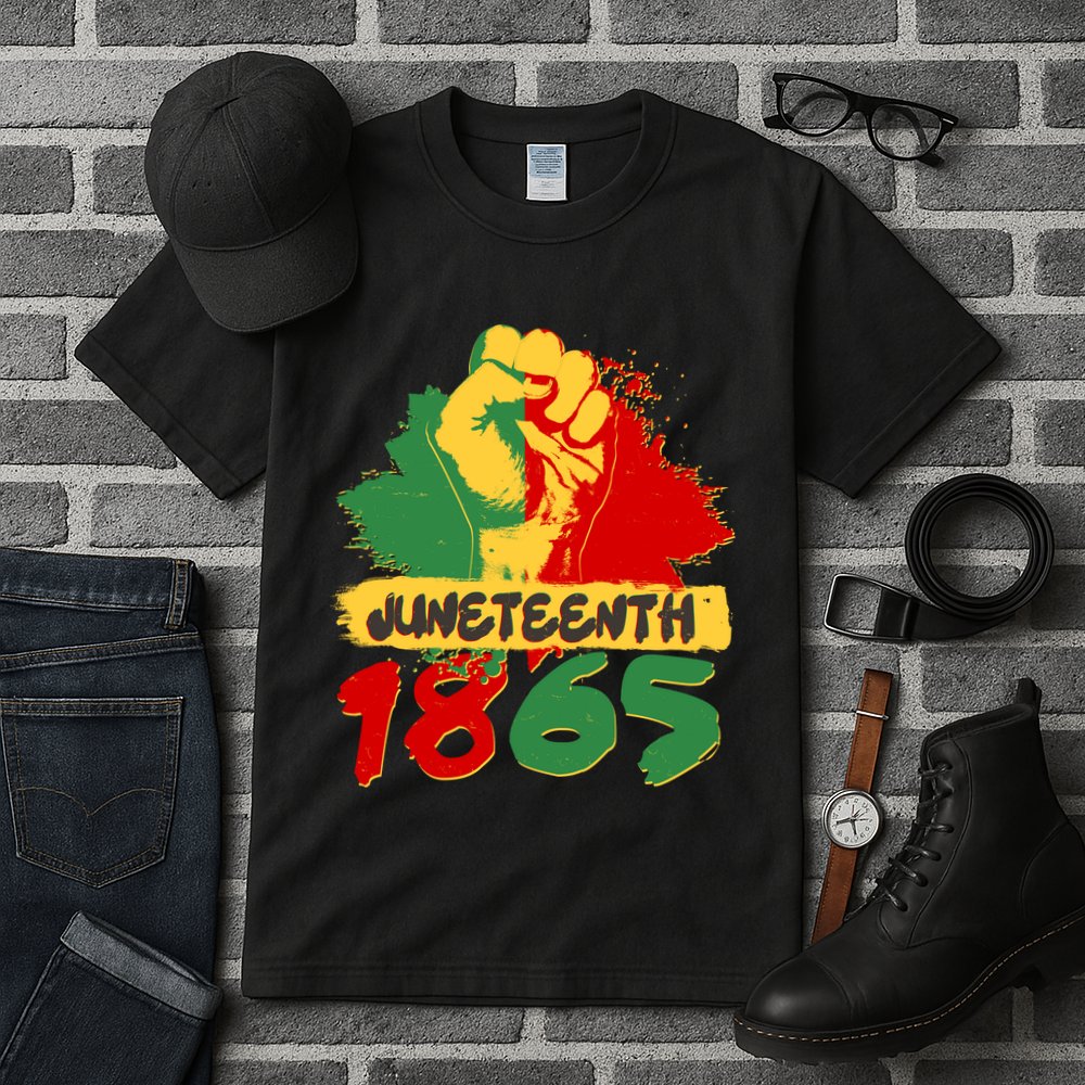 Juneteeth 1865 African Black American Holiday Tall T-Shirt
