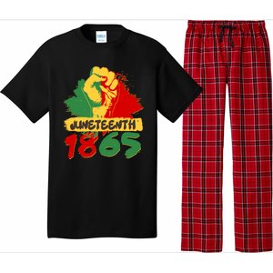 Juneteeth 1865 African Black American Holiday Pajama Set