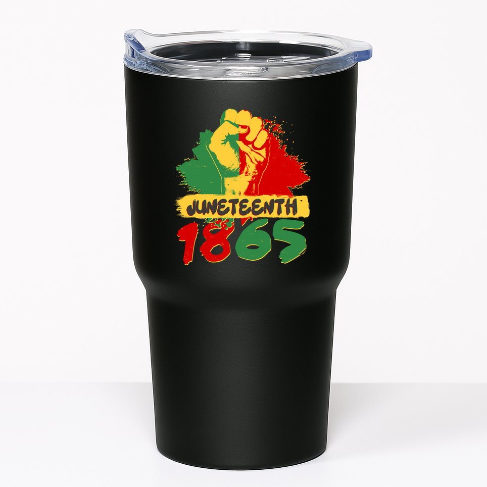 Juneteeth 1865 African Black American Holiday Tumbler