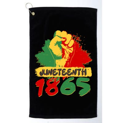 Juneteeth 1865 African Black American Holiday Golf Towel