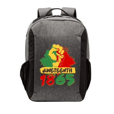 Juneteeth 1865 African Black American Holiday Vector Backpack
