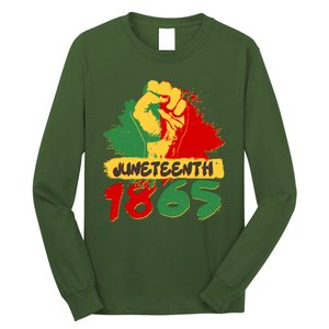 Juneteeth 1865 African Black American Holiday Long Sleeve Shirt