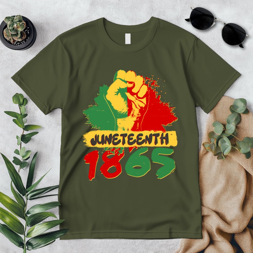 Juneteeth 1865 African Black American Holiday Premium T-Shirt