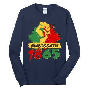 Juneteeth 1865 African Black American Holiday Tall Long Sleeve T-Shirt