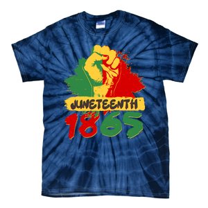 Juneteeth 1865 African Black American Holiday Tie-Dye T-Shirt