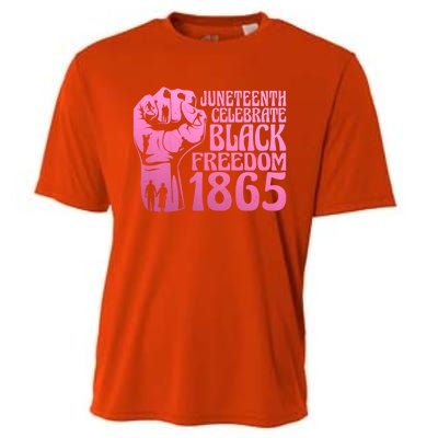 Juneteenth 1865 African American Pride Black Freedom Gift Cooling Performance Crew T-Shirt