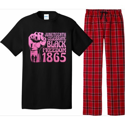 Juneteenth 1865 African American Pride Black Freedom Gift Pajama Set